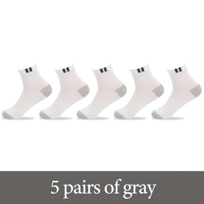 Durable Cotton Sports Deodorant Spring Socks
