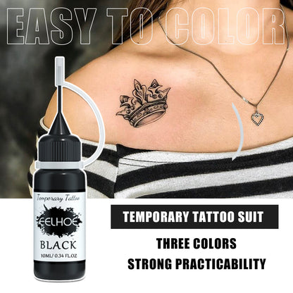 EELHOE Waterproof Temporary Juice Tattoo Set