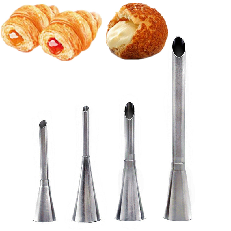 Pointed Puff Mouth Framed Cream Puff Pastry