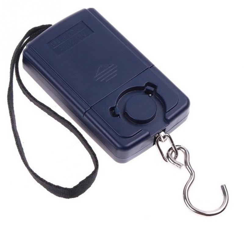 Portable 40KG Luggage Scale with Hook for Fishing