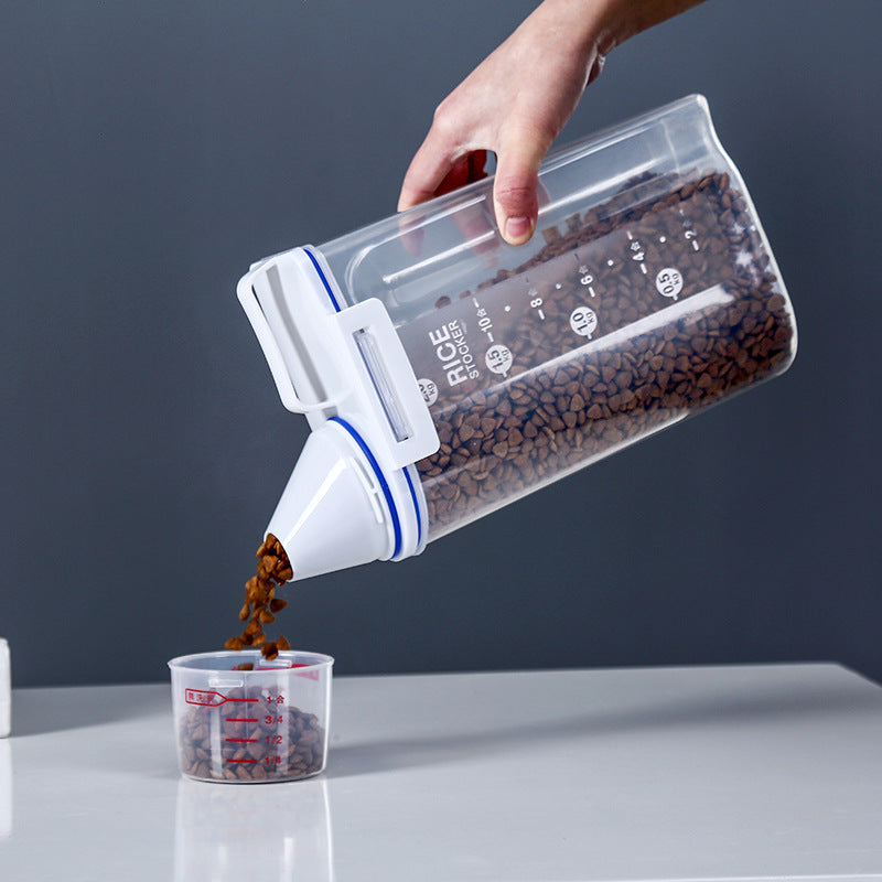 Hermetically Sealed Dog and Cat Food Storage Box