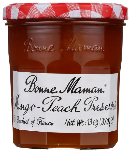 BONNE MAMAN: Mango Peach Preserves, 13 oz