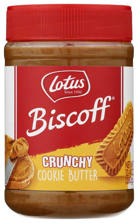 BISCOFF: Crunchy Cookie Butter, 13.4 oz