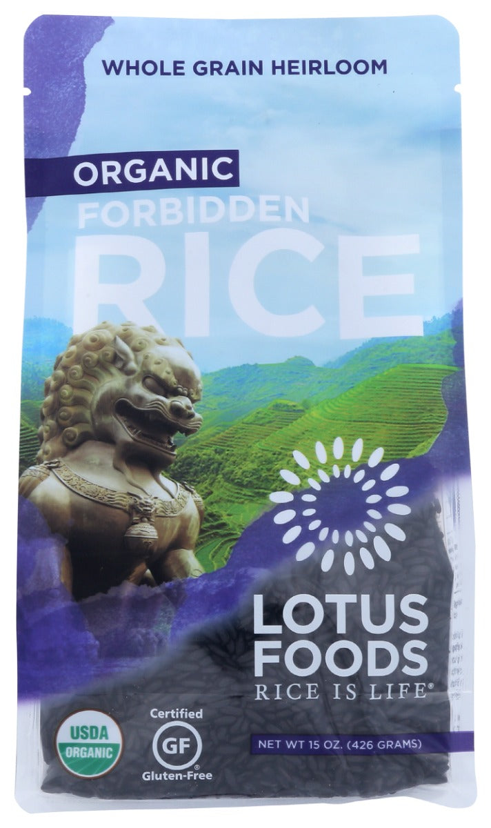 LOTUS FOODS: Organic Forbidden Rice, 15 oz