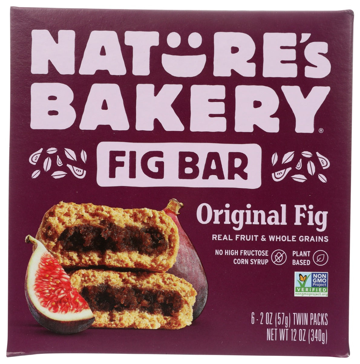 NATURES BAKERY: Whole Wheat Fig Bars Original Fig 6Ct, 12 oz