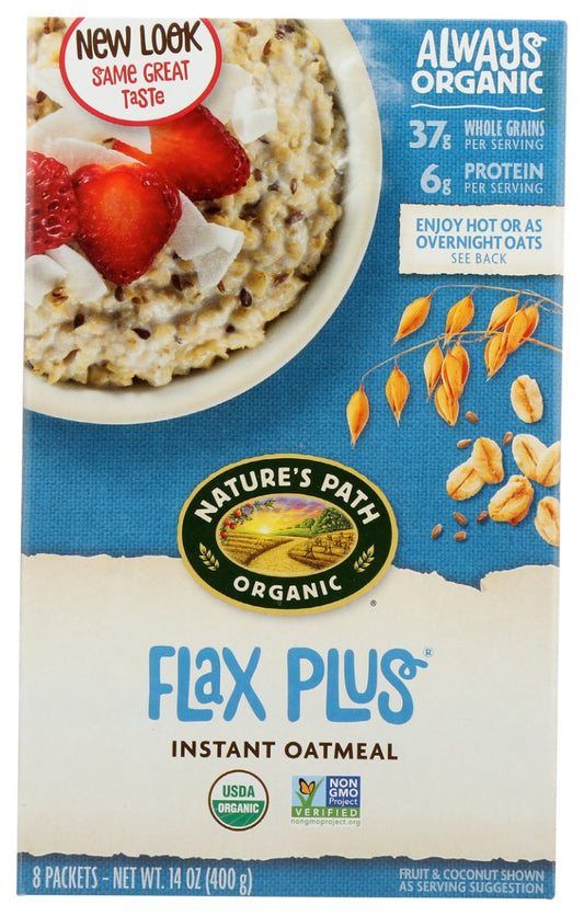 NATURES PATH: Flax Plus Oatmeal, 14 oz