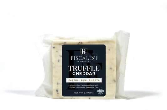 FISCALINI: Truffle Cheddar, 6 oz
