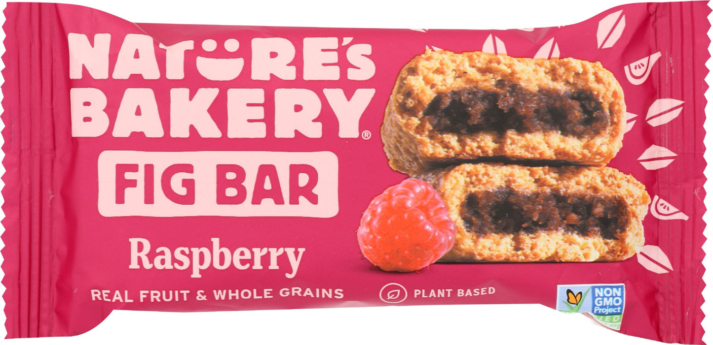 NATURES BAKERY: Whole Wheat Fig Bar Raspberry, 2 oz