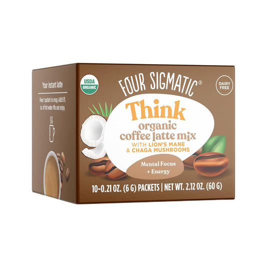 FOUR SIGMATIC: Think Coffee Latte Mix, 2.12 oz