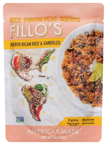FILLOS: Puerto Rican Rice and Grandules, 8 oz