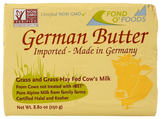 FOND O' FOODS: German Butter, 8.8 oz