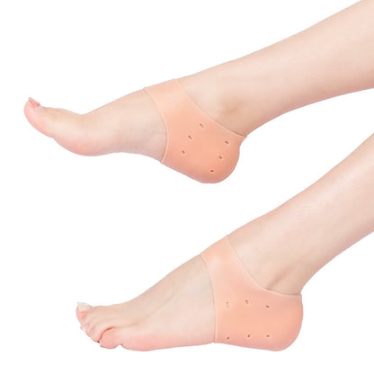 Heel Protector Silicone Sleeve for Cracked Dry Heels
