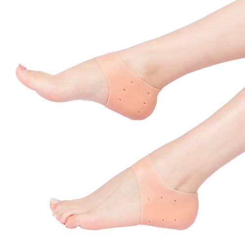 Heel Protector Silicone Sleeve for Cracked Dry Heels