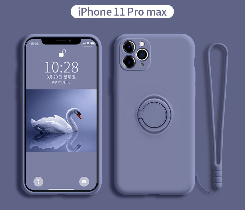 iPhone 11 Pro Liquid Silicone Case with Lens Cover