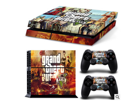 Custom PS4 Stickers - GTA Designs Available