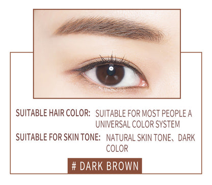 Waterproof Eyebrow Gel and Stamp for Perfect Brows