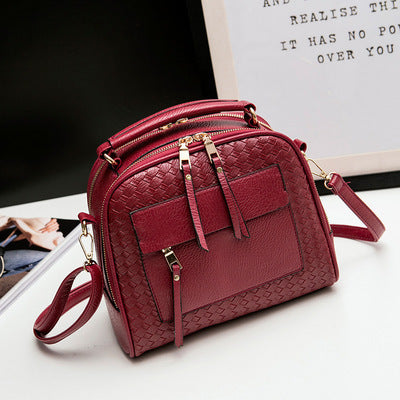 Stylish Hand-Held Woven One-Shoulder Lady Bag