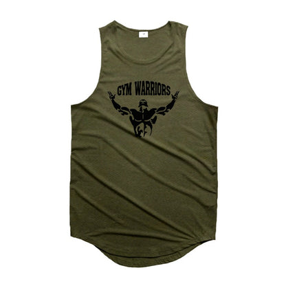 Men's Breathable Polyester Gym Exercise Vest