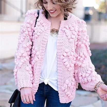 Handmade Matching Mother-Daughter Sweater Cardigans