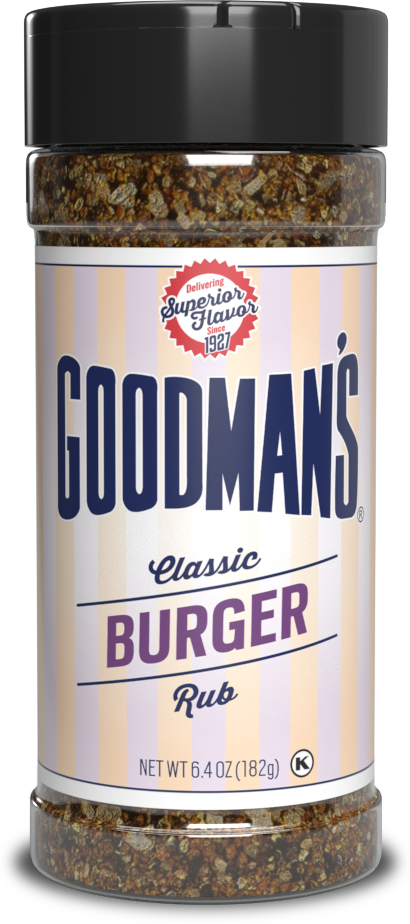 GOODMANS: Classic Burger Seasoning, 6.4 oz