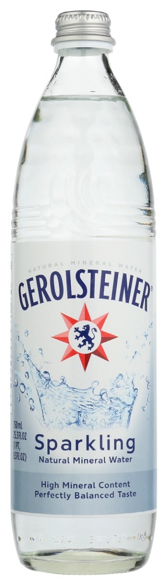 GEROLSTEINER: Sparkling Mineral Water, 25.3 fo