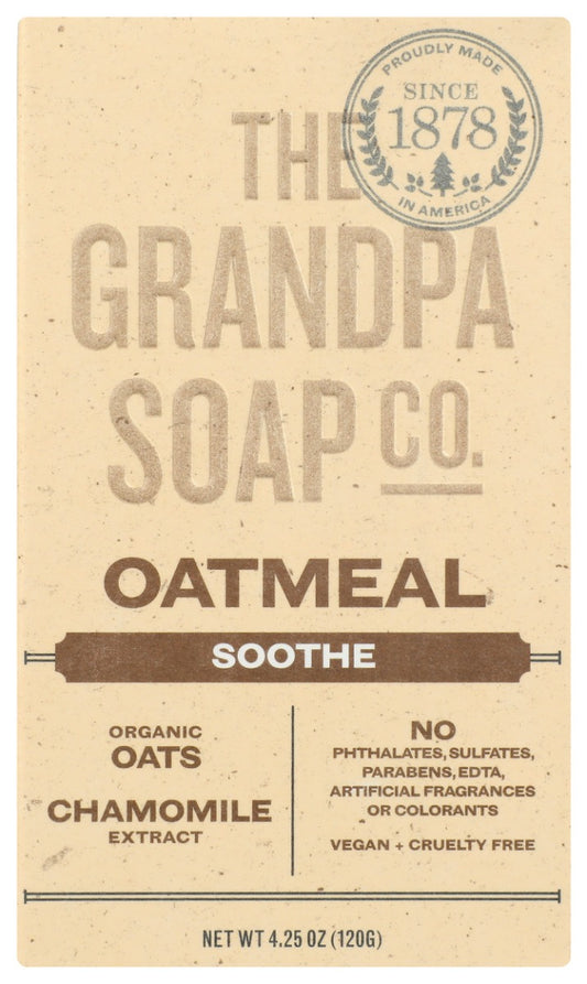 GRANDPAS: Oatmeal Bar Soap, 4.25 oz