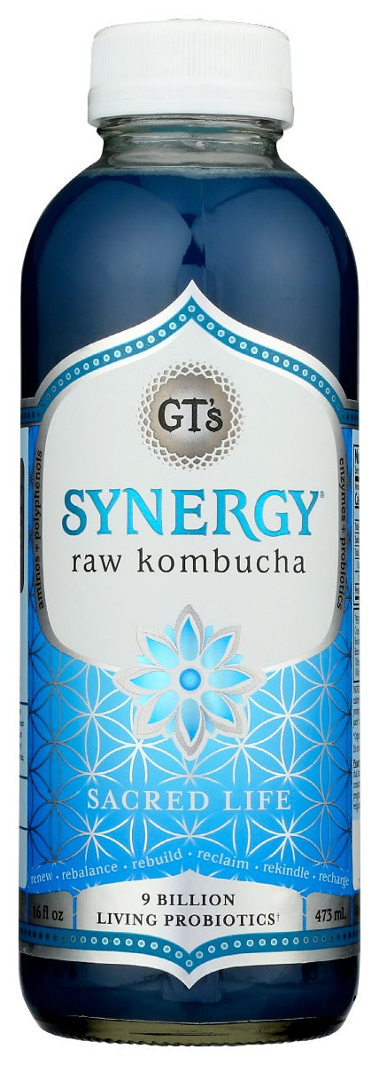 GT ENLIGHTENED KOMBUCHA: Sacred Life Kombucha, 16 fo
