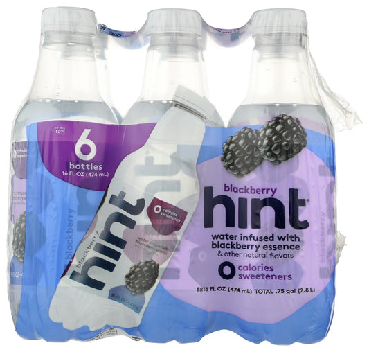 HINT: Blackberry Hint Water 6Pk, 96 fo