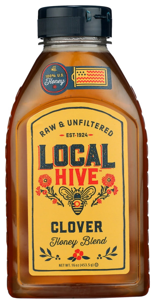 LOCAL HIVE: Clover Honey Blend, 16 oz