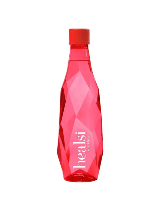 HEALSI: Red Natural Mineral Water, 16.9 fo