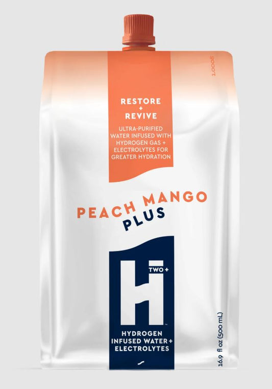 HTWO: Peach Mango Plus Water, 16.9 fo