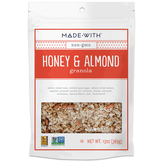 MADE WITH: Honey and Almond Granola, 13 oz