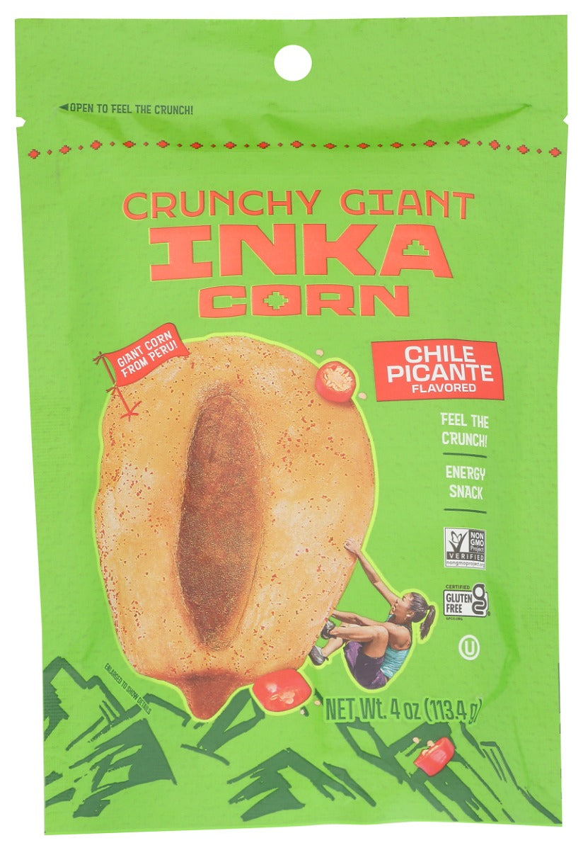 INKA: Crunchy Giant Corn Chile Picante, 4 oz