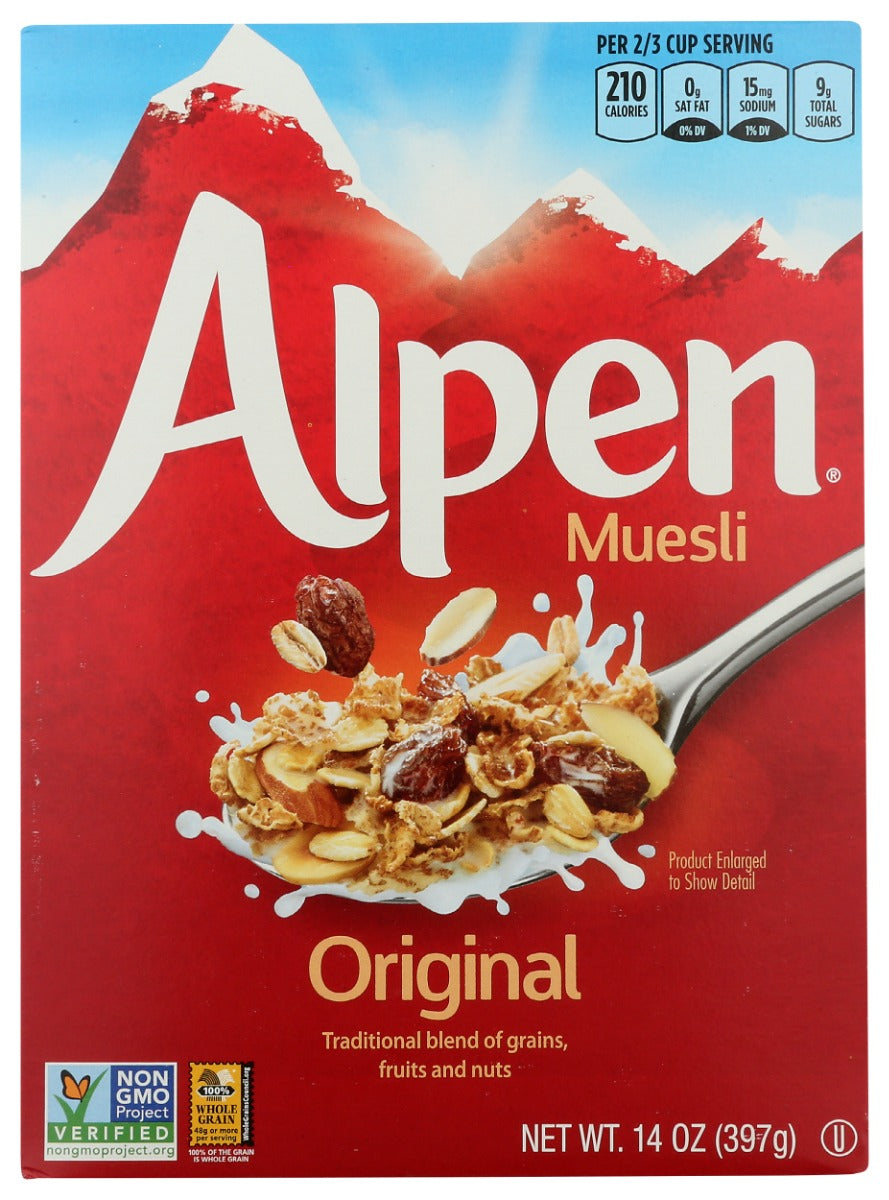 ALPEN: Original Muesli, 14 oz