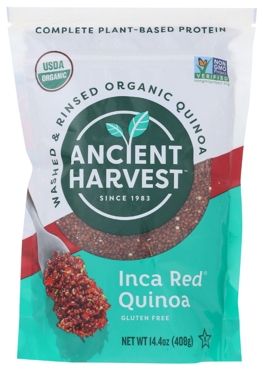 ANCIENT HARVEST: Inca Red Quinoa, 14.4 oz