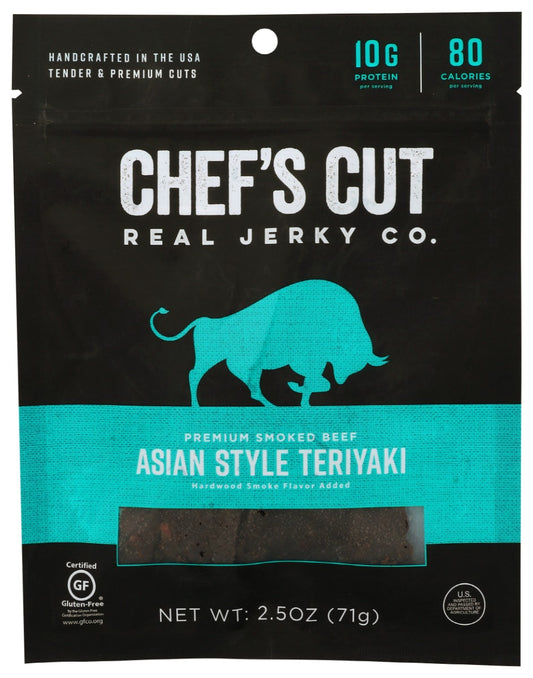 CHEFS CUT: Teriyaki Beef Jerky, 2.5 oz