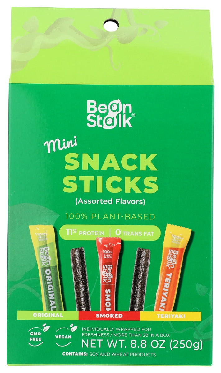 BEANSTALK BRANDS: Jerky Mini Snack Sticks, 8.8 oz