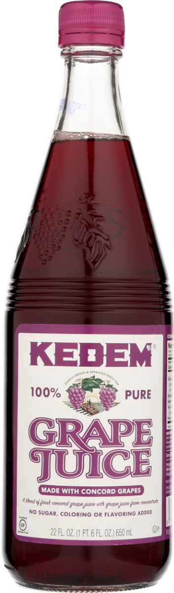 KEDEM: Concord Grape Juice, 22 fo
