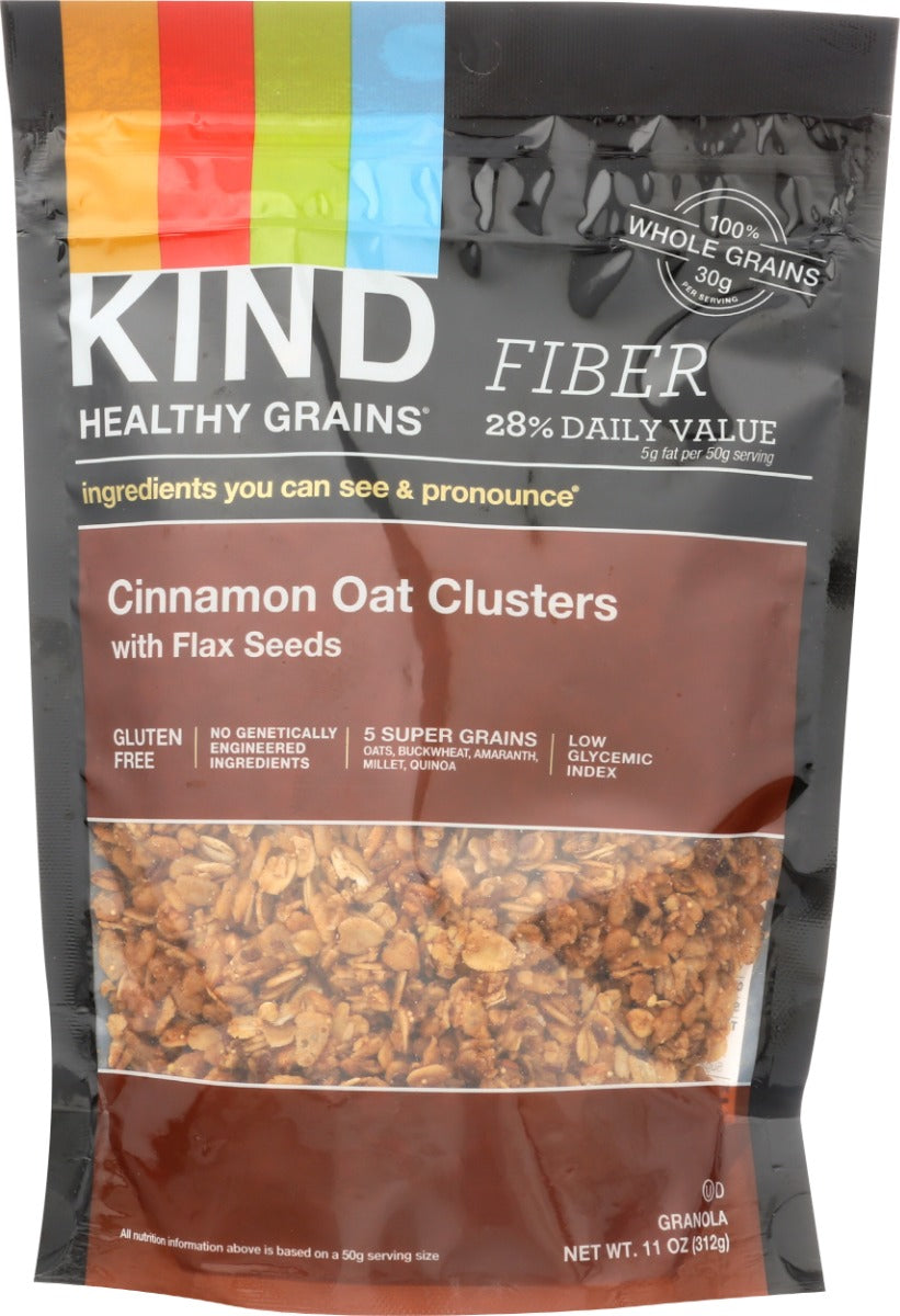 KIND: Cinnamon Oat Granola with Flax Seeds, 11 oz