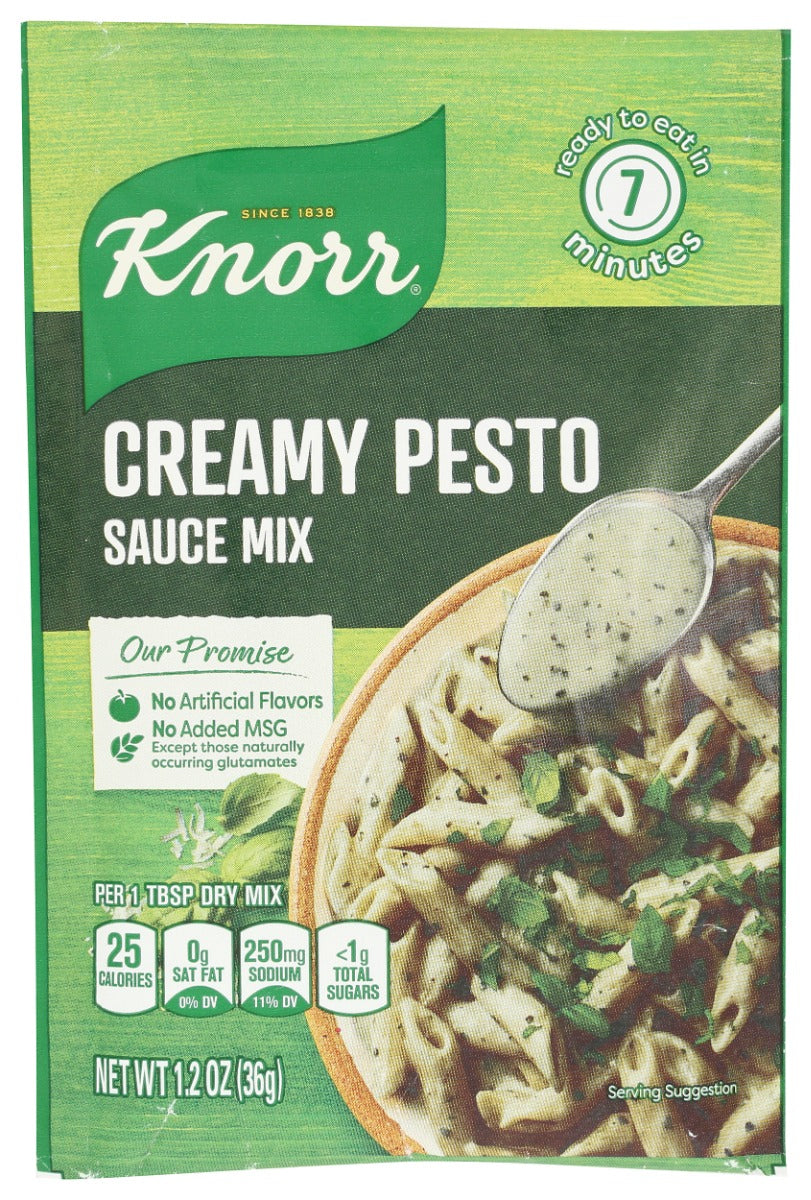 KNORR: Creamy Pesto Sauce Mix, 1.2 oz