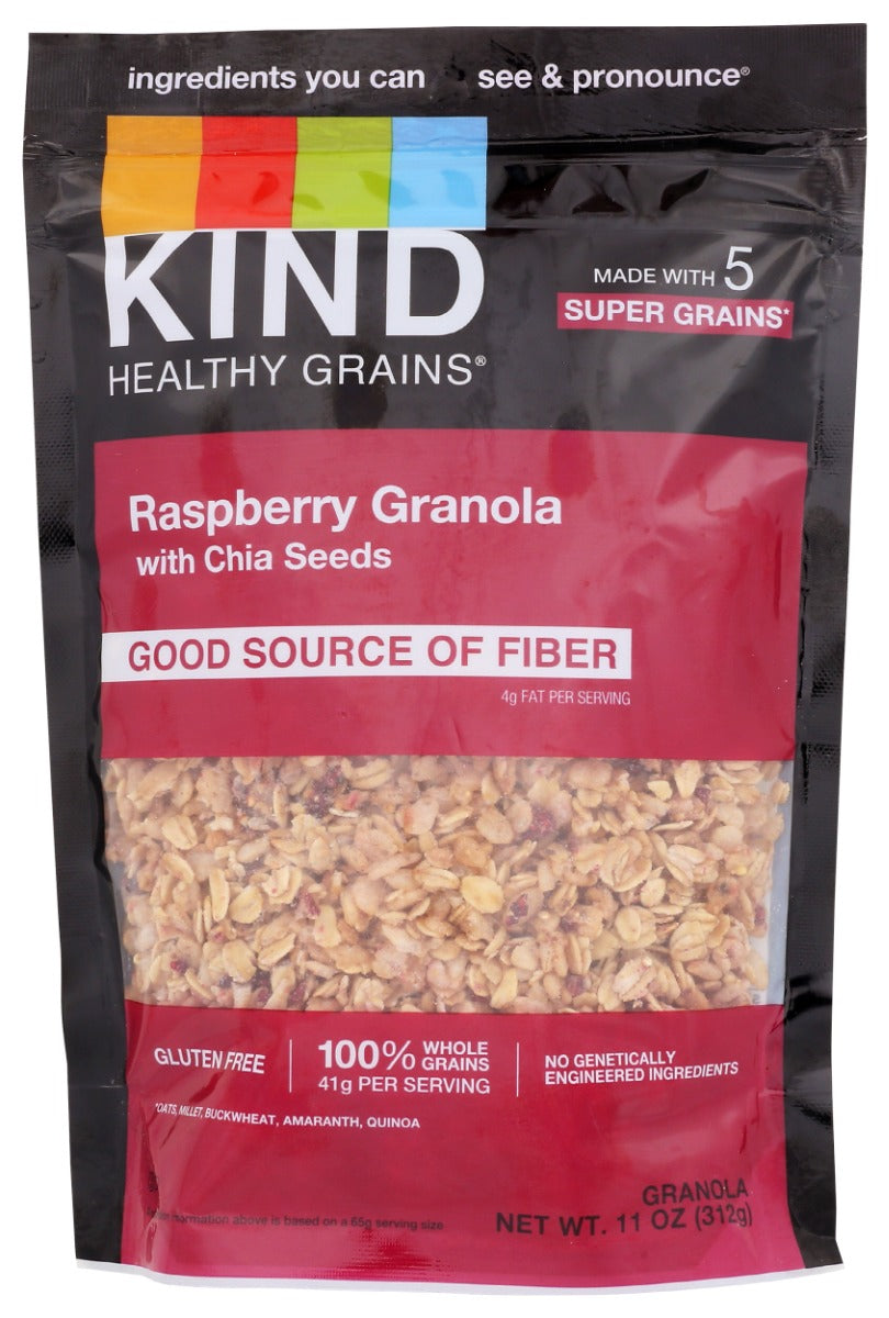KIND: Raspberry Granola with Chia Seeds, 11 oz