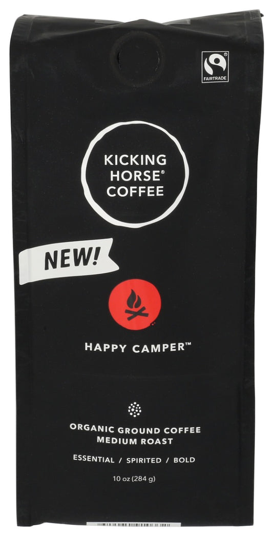 KICKING HORSE: Happy Camper Ground Coffee, 10 oz