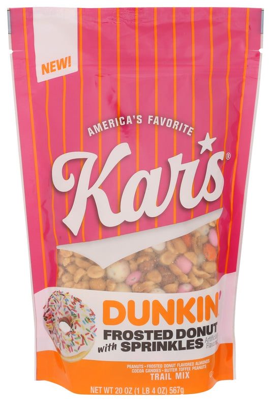 KARS: Dunkin Frosted Donut with Sprinkles, 20 oz