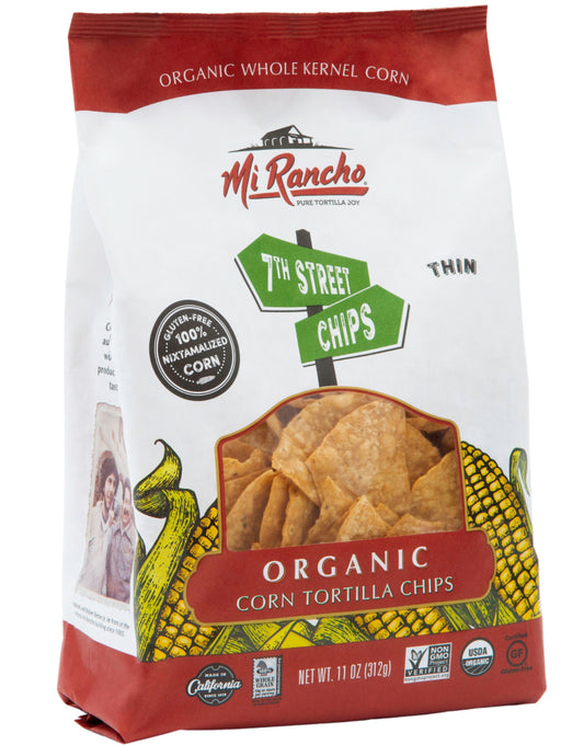 MI RANCHO: 7th Street Thin Style Tortilla Chips, 11 oz