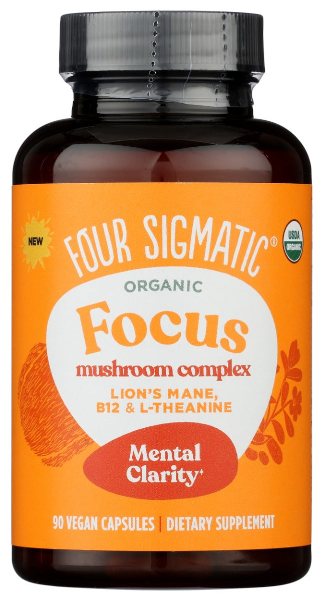 FOUR SIGMATIC: Focus Mushroom Complex Capsules, 90 vc