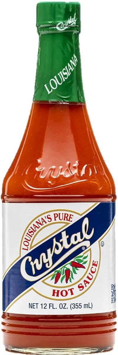 CRYSTAL: Hot Sauce, 12 oz