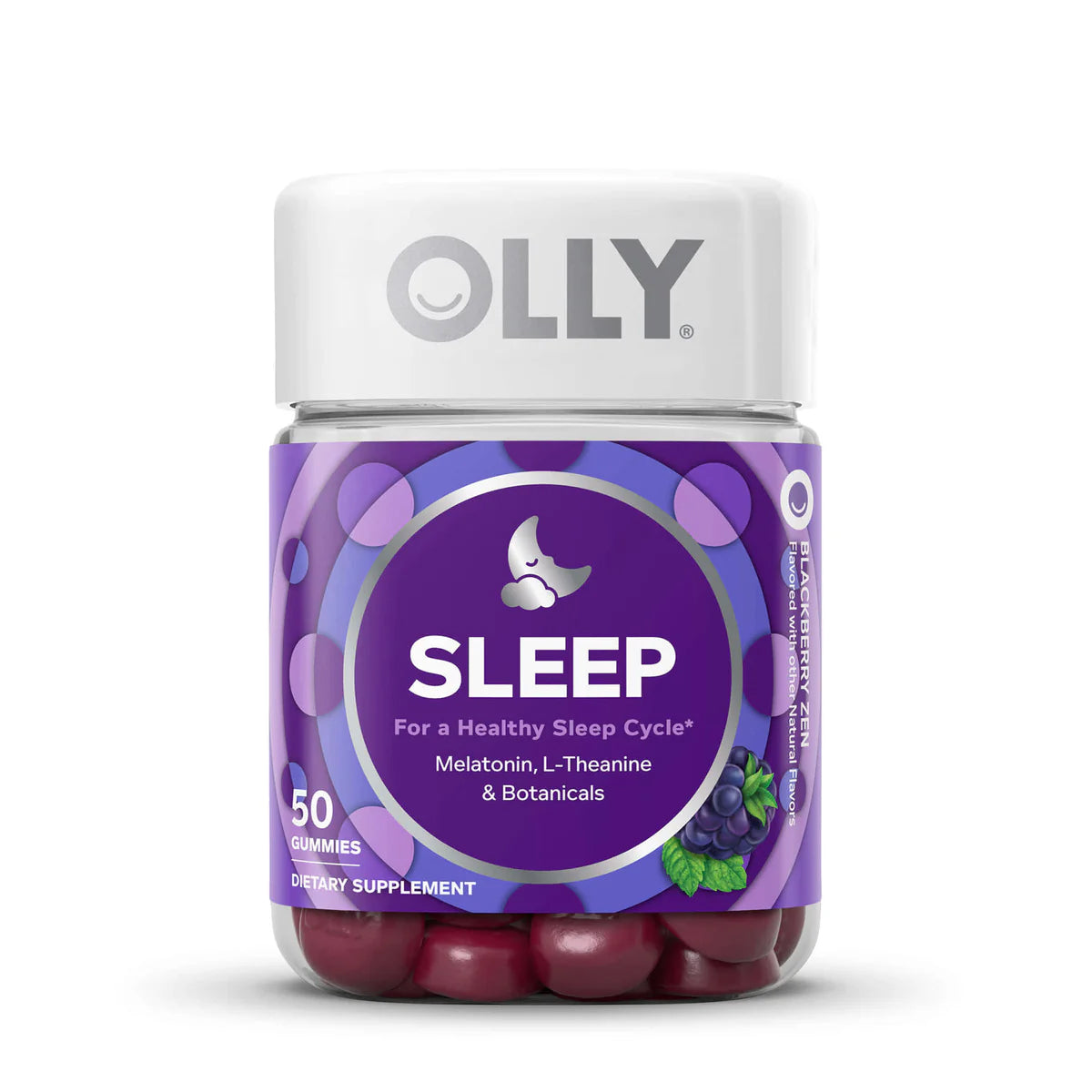 OLLY: Supplement Restful Sleep Gummy, 50 ea