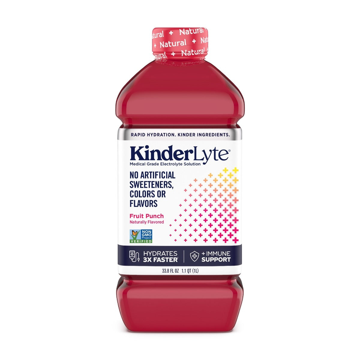 KINDERLYTE: Electrolyte Solution Fruit Punch, 33.8 fo