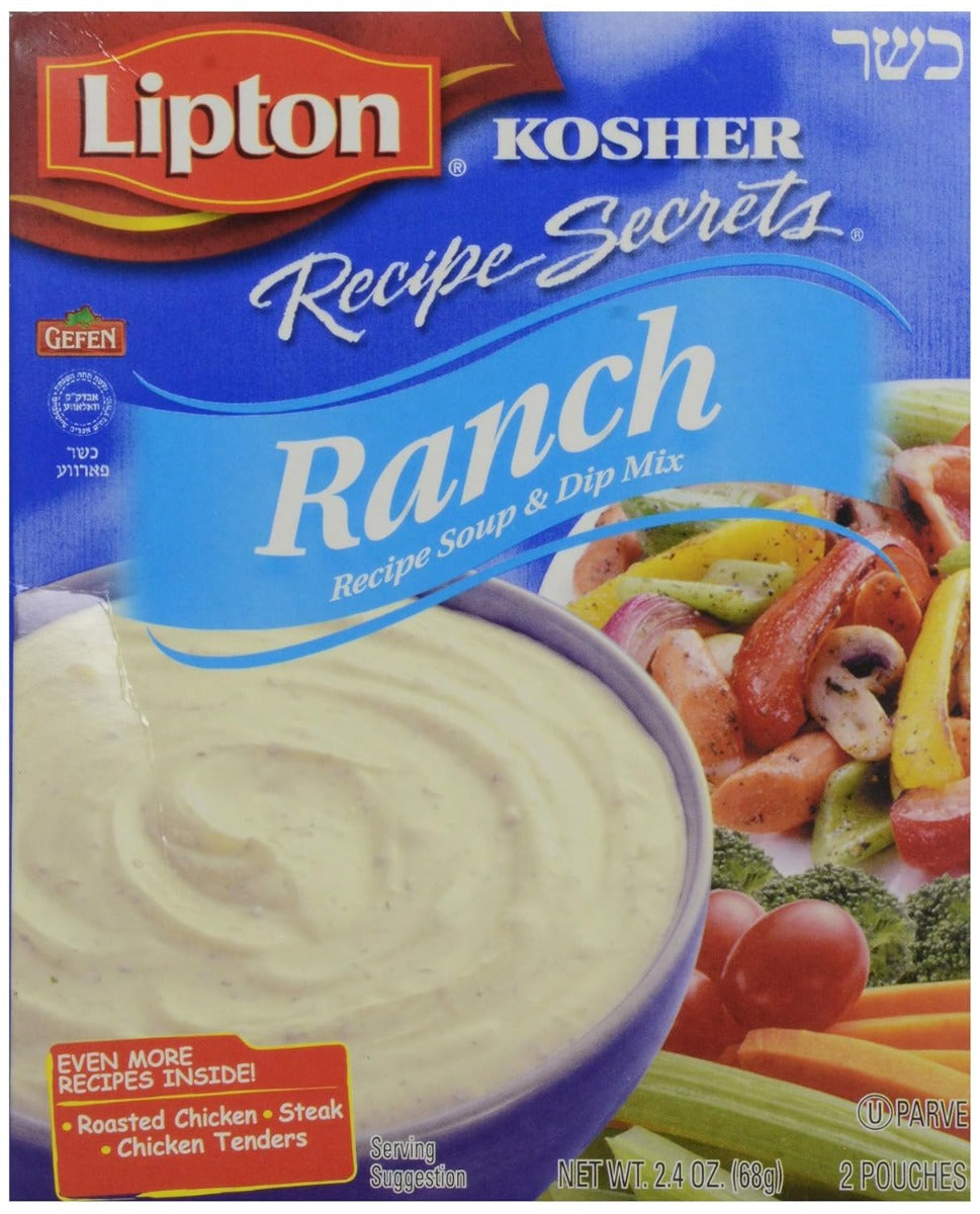 LIPTON KOSHER: Recipe Secrets Ranch, 2.4 oz