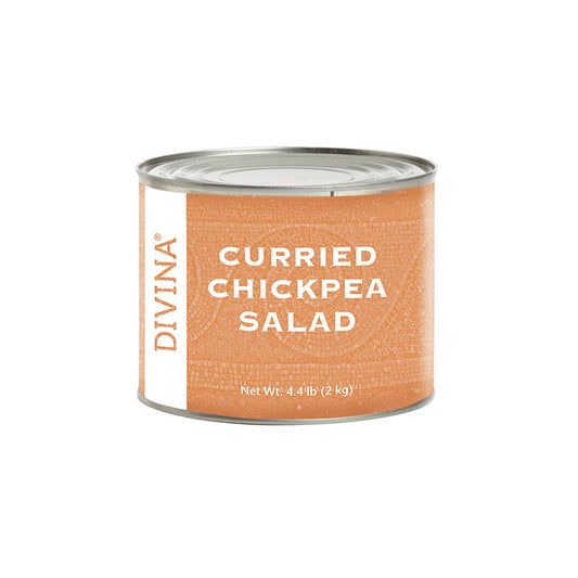 DIVINA: Salad Chickpea Curried, 70.4 OZ